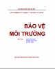 Giáo trình Bảo vệ môi trường - Nxb. ĐHQG Hà Nội