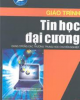 Giáo trình Tin học đại cương - ĐH Khoa học Huế