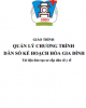 Giáo trình Quản lý chương trình dân số kế hoạch hóa gia đình: Phần 1 - CĐ Y tế Hà Đông