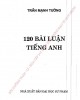 Ebook 120 bài luận tiếng Anh: Phần 1