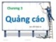 Bài giảng Nghiệp vụ quảng cáo tiếp thị: Chương 3 - GV. Hồ Trúc Vi