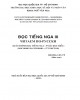 Giáo trình Đọc tiếng Nga III: Phần 2 - Trương Văn Vỹ (ĐH Khoa học Xã hội và Nhân văn TP.HCM)