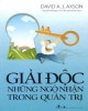 Ebook Giải độc những ngộ nhận trong quản trị: Phần 2