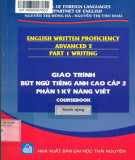 Giáo trình Bút ngữ tiếng Anh cao cấp 2 (Kỹ năng viết): Phần 1