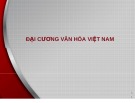 Bài giảng Đại cương Văn hóa Việt Nam