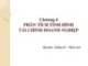 Bài giảng Phân tích kinh tế doanh nghiệp - Chương 6: Phân tích tình hình tài chính doanh nghiệp